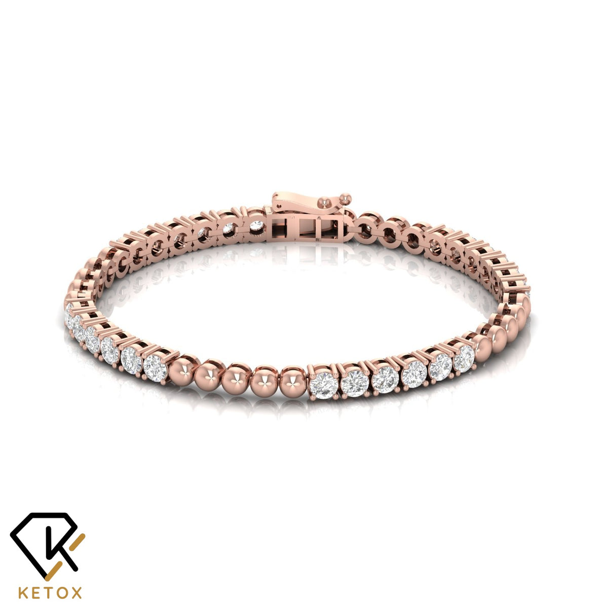 Diamond Ball Bracelet