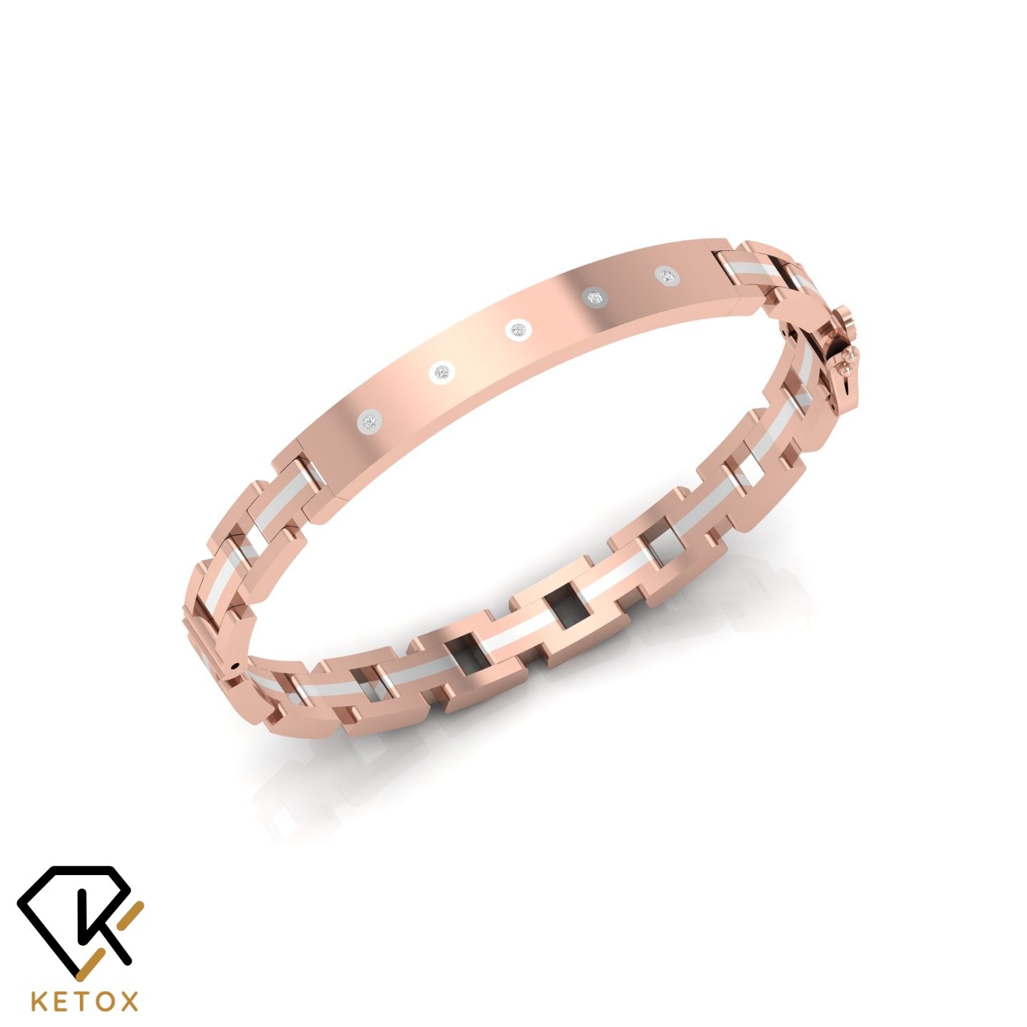 Rattling Diamond Bracelet