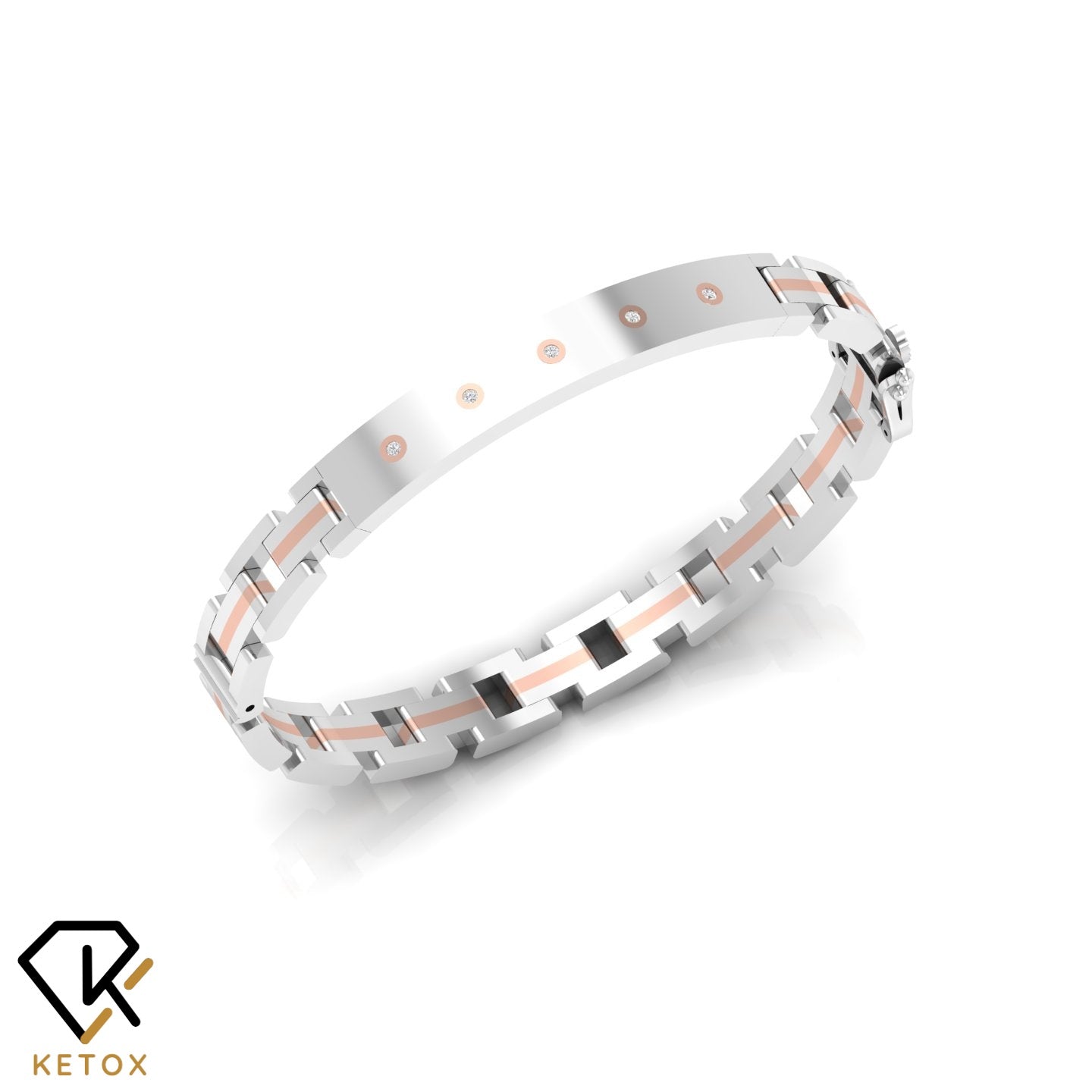 Rattling Diamond Bracelet