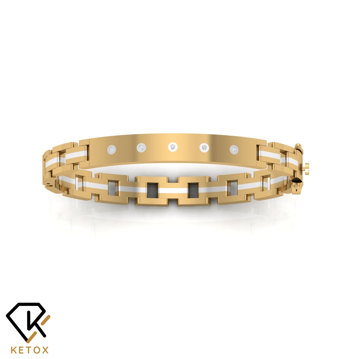 Rattling Diamond Bracelet