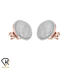 Crown Diamond Earrings