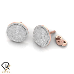 Crown Diamond Earrings