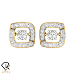 Shiny Stude Diamond Earring