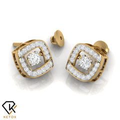 Shiny Stude Diamond Earring