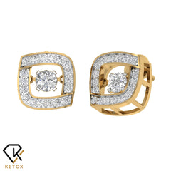 Shiny Stude Diamond Earring