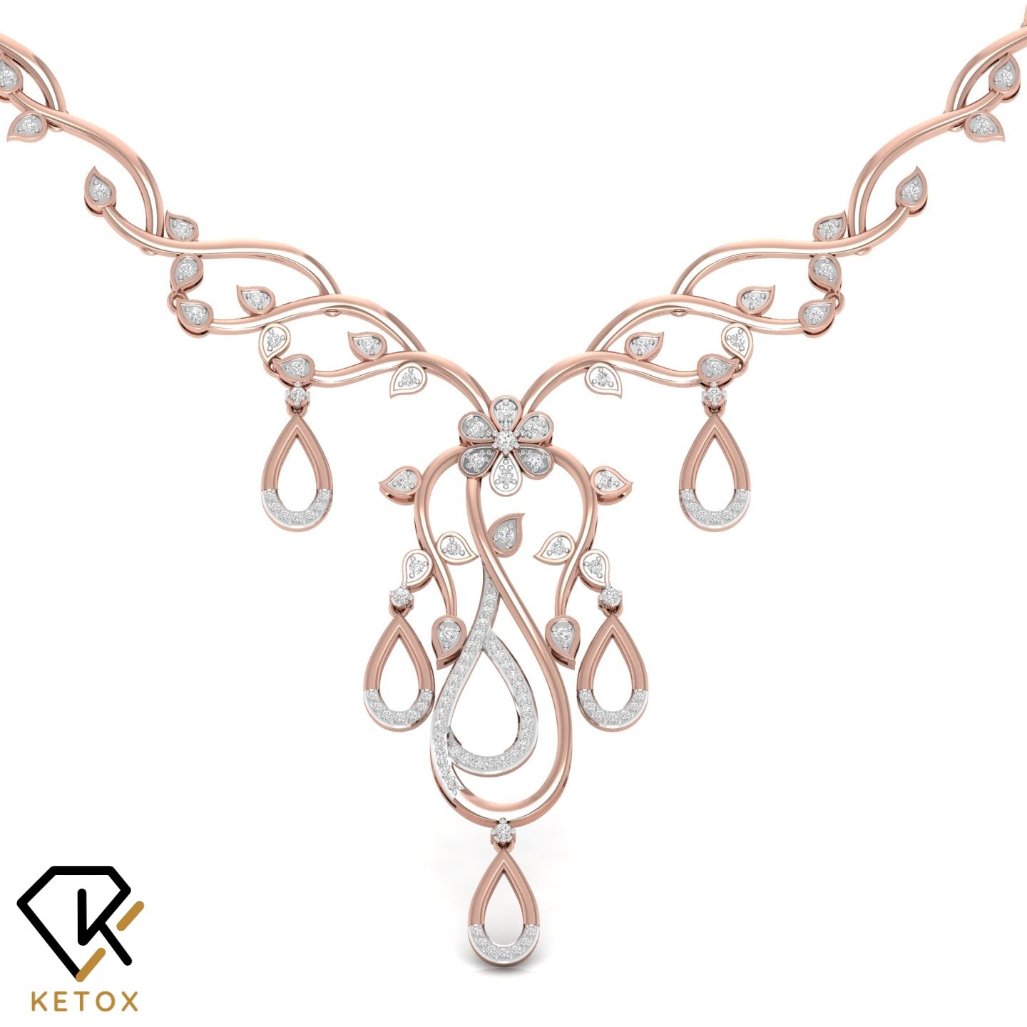 Keton Diamond Necklace