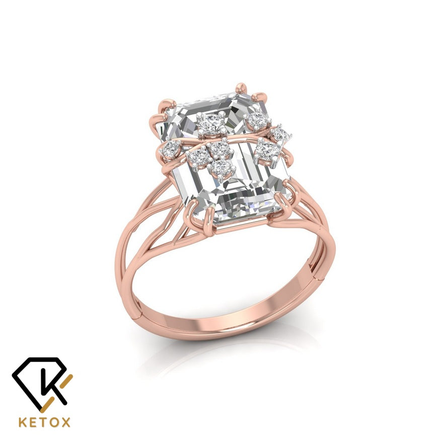 Classical Diamond Ring