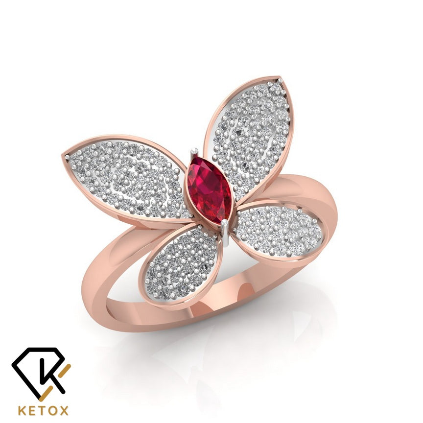 Simply Butterfly Ring