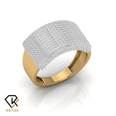 Gents Tiny Diamonds Ring