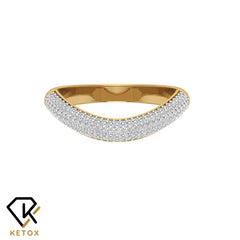 Nice Curve Diamond Ring